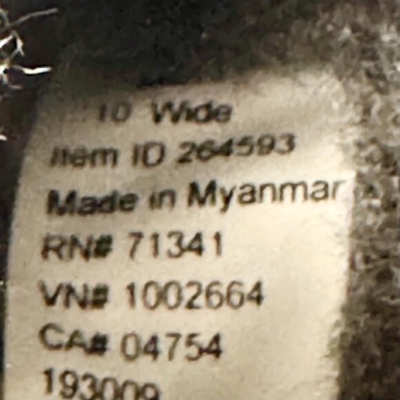 L.L. Bean Men's Wicked Good Moccasins in Gray Suede with Shearling Lining Sz 10W - Picture 4 of 6